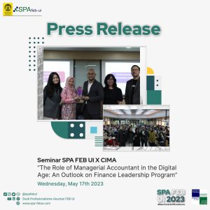 Press Release: Seminar SPA FEB UI X CIMA